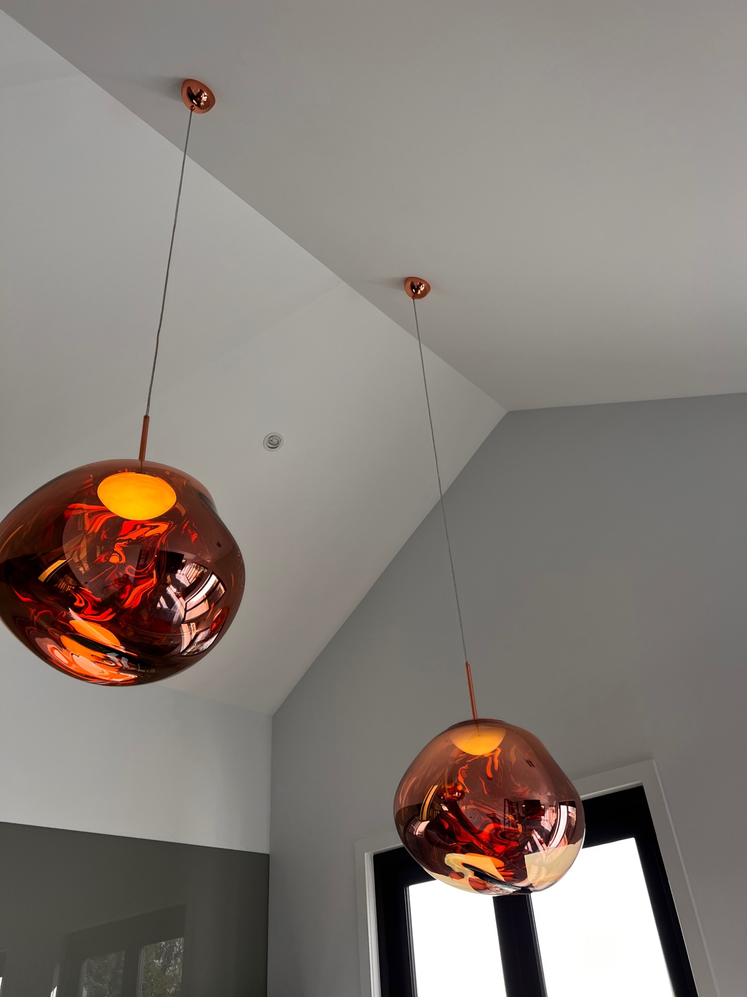 Feature pendant lighting installation by Ohm's Electrical & Data