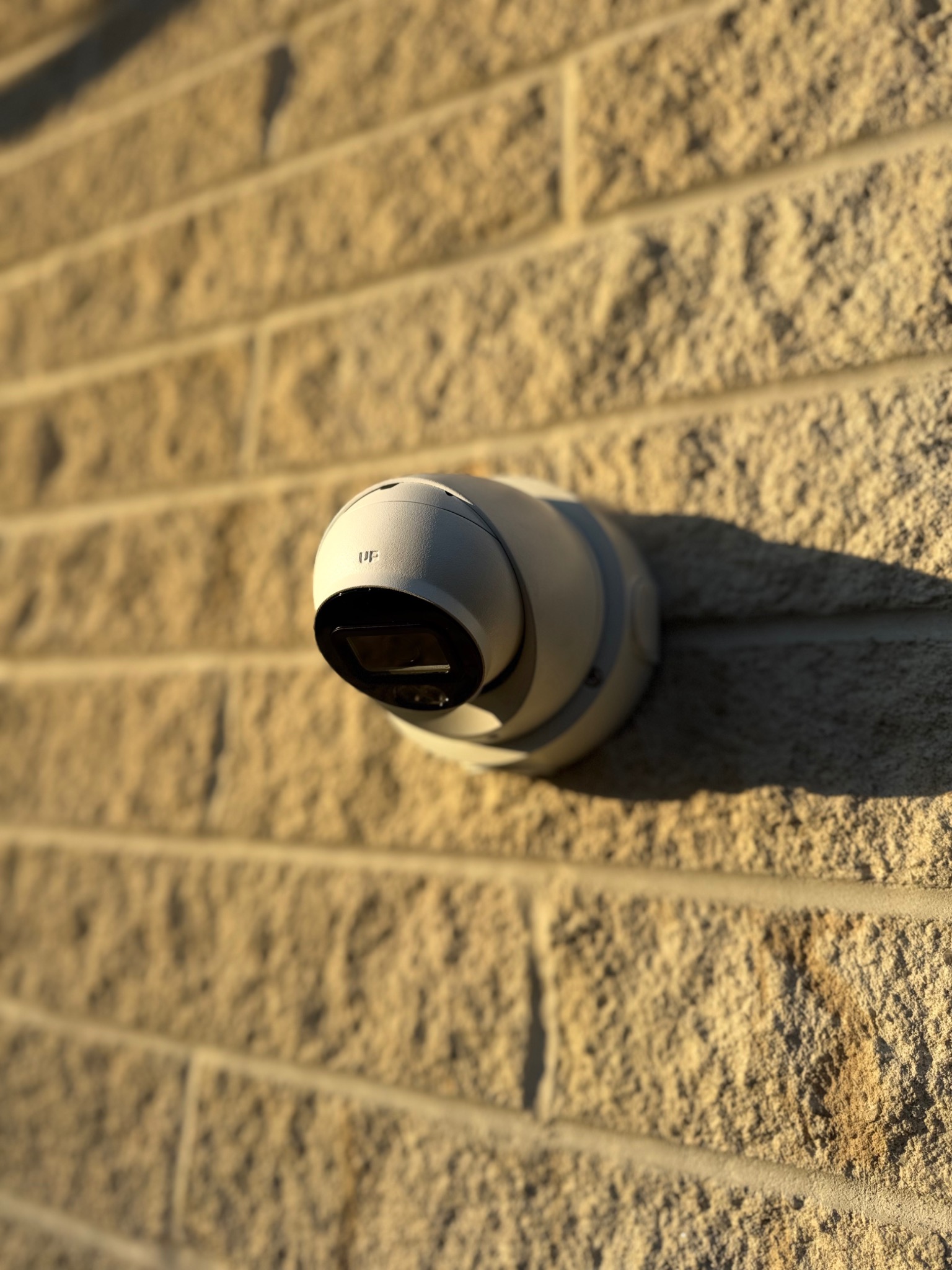 Security camera installation